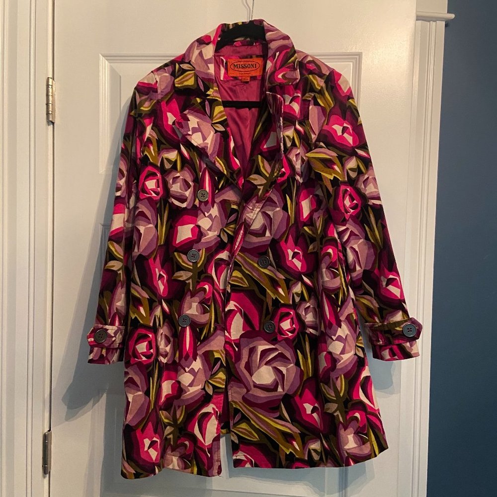 Target x Missoni stunning velvet jacket